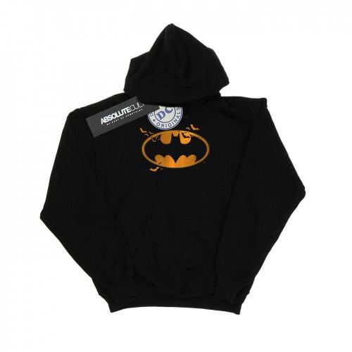 DC Comics Mens Batman Halloween Logo Hoodie