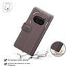 For Nothing Phone (2a) Plus/Phone (2a) Case Genuine Split Leather Phone Cover with Wallet Stand