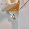 Women Necklace Faux Pearl Pendant Copper Snake Bone Chain Party Wedding Prom Clavicle Necklace Neck Jewelry