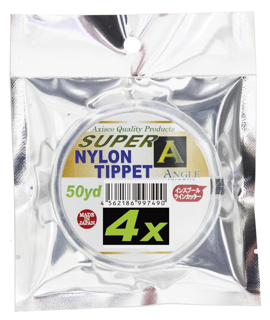 AXISCO Super A Tippet Material 50yd 4X