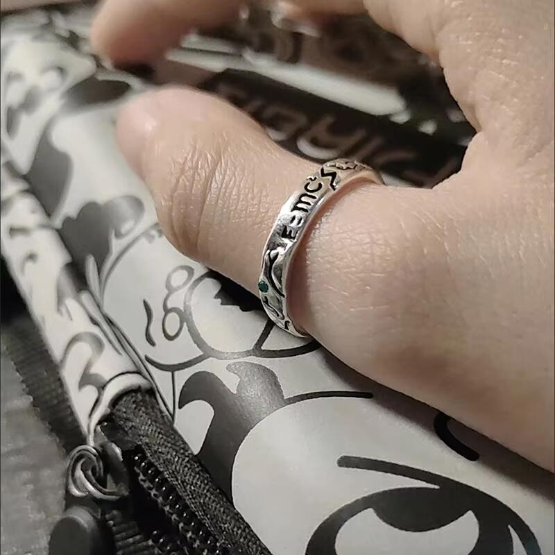 Аниме Доктор Стоун Кольцо Исигами Сенку Косплей Унисекс Регулируемое Открытое Кольцо Ювелирные Изделия Аксессуары Подарки на День Рождения