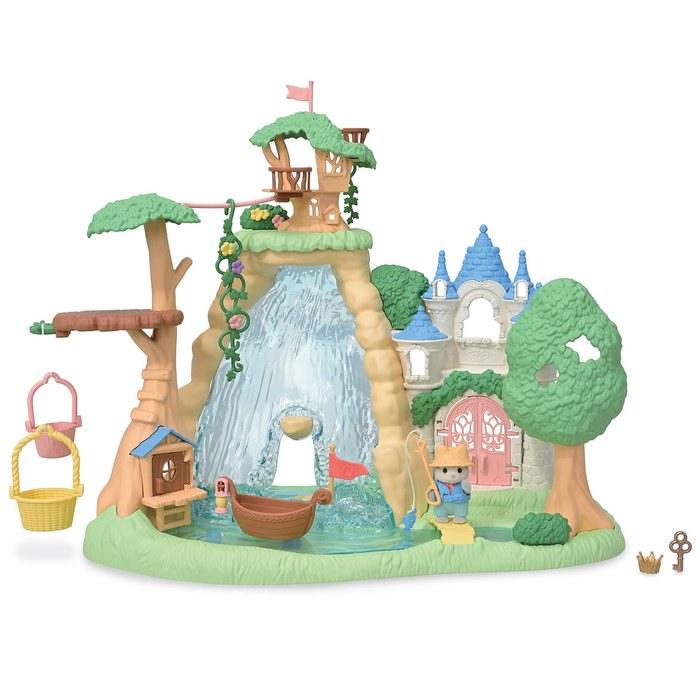 Epoch Sylvanian Families Дом для семейной поездки Секретный Лес Водопад 3+