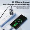 Toocki USB A to Type C Fast Charging Cable 66W 6A Digital Display, Type C Charger Cord for iPhone 18 17 16 Samsung Huawei Xiaomi