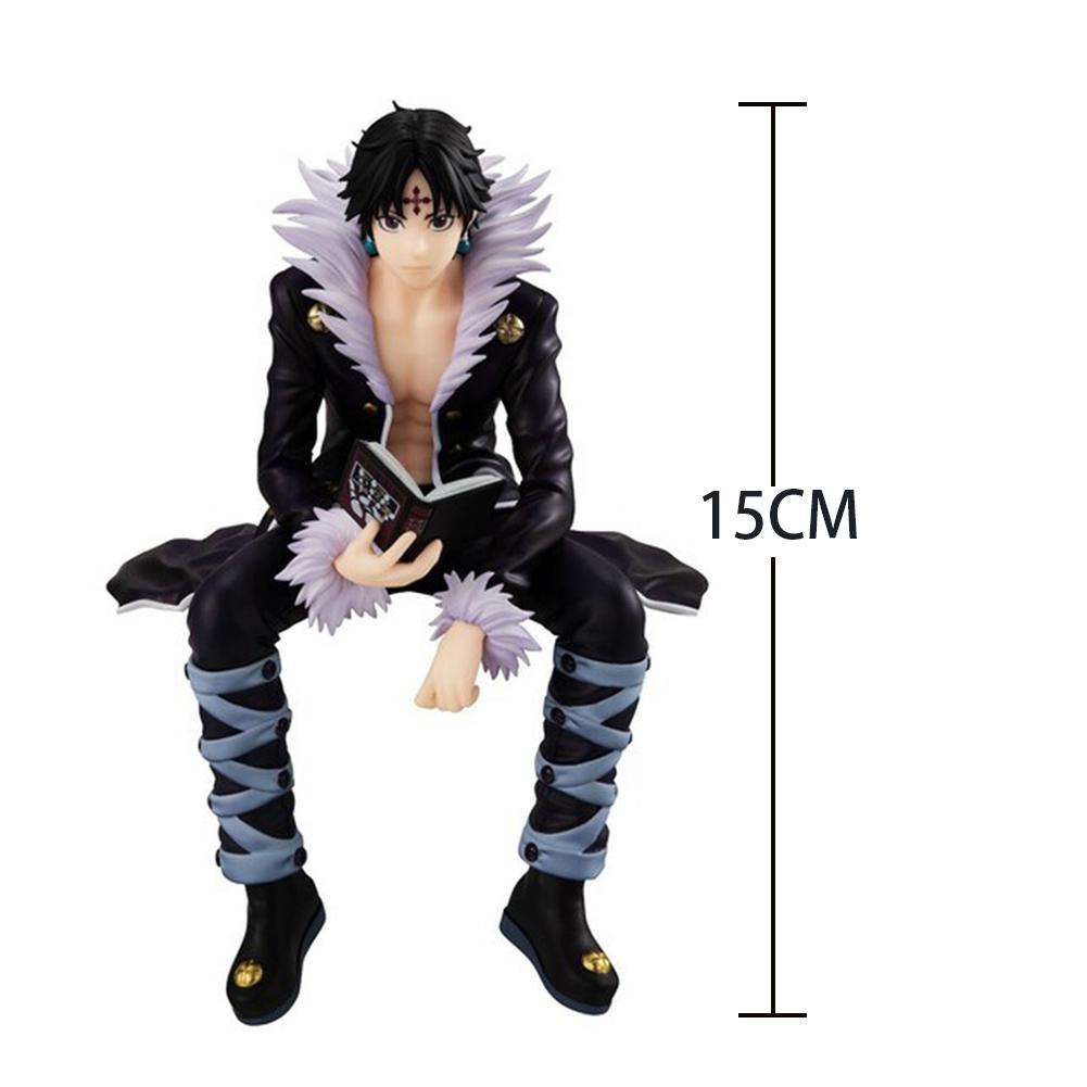 Фигурка аниме Killua Zoldyck Kurapika Hisoka Коллекционная модель Illumi Zaoldyck Фигурка Игрушка Gon Freecss Экшен-фигурка Позабельная Артикулированная Масштаб 2