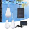 Solar Powered Lamp Portable Led Bulb Lights Rechargeable Camp Tent Night Fishing Emergency Solar Energy Panel Sunlight