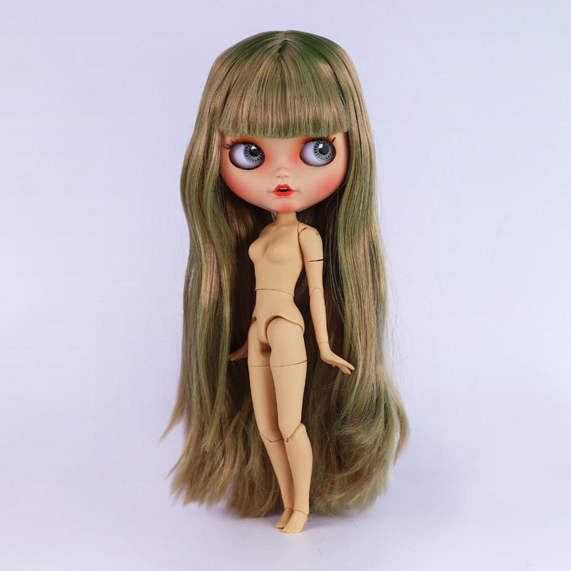 Кукла ICY blyth 1/6, кукла BJD, шарнирное тело, коричневая кожа, матовое лицо, 30 см, игрушка в подарок, аниме для девочек SD