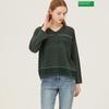 Benetton Metal Lettering Свитер Knit Bakp17411