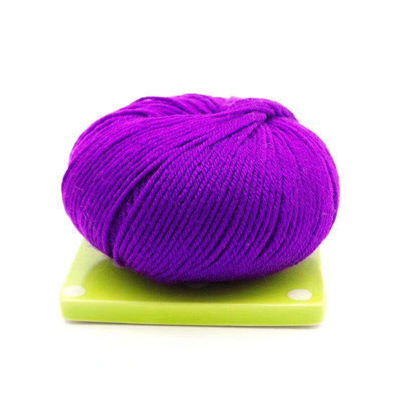 Клубок акриловой пряжи для вязания свитеров, крючков, обуви, тапочек, изделий ручной работы.