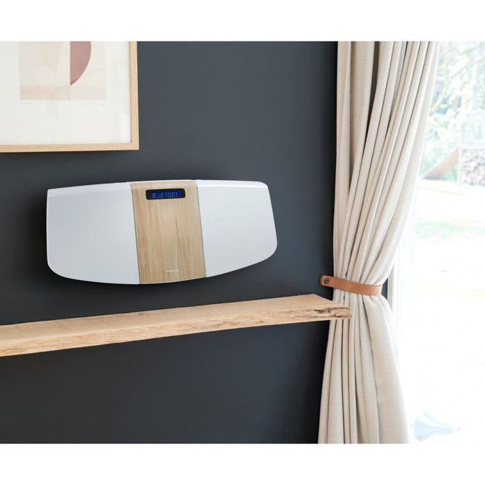 Micro-chaîne stéréo thomson mic401bt - lecteur cd, bluetooth, radio fm, réveil, aux-in, port usb, télécommande