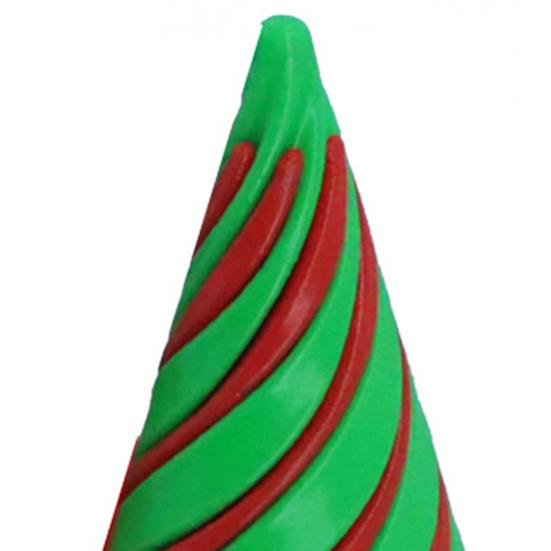 2 шт. 3D-печатная спиральная конусная игрушка невозможная пирамида сквозная скульптура вихревая нить