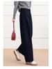 Women's Purple Prune Casual Harem Pants, 2025 Spring/Autumn High-Waisted Slimming Banana-Style Loose Pants