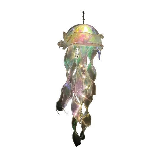 Ночник-медуза Yousheng, меняющий цвет, светодиодная лампа-медуза, портативный ручной фонарь, лампа для вечеринок и фестивалей, безопасное ночное украшение для дома и улицы