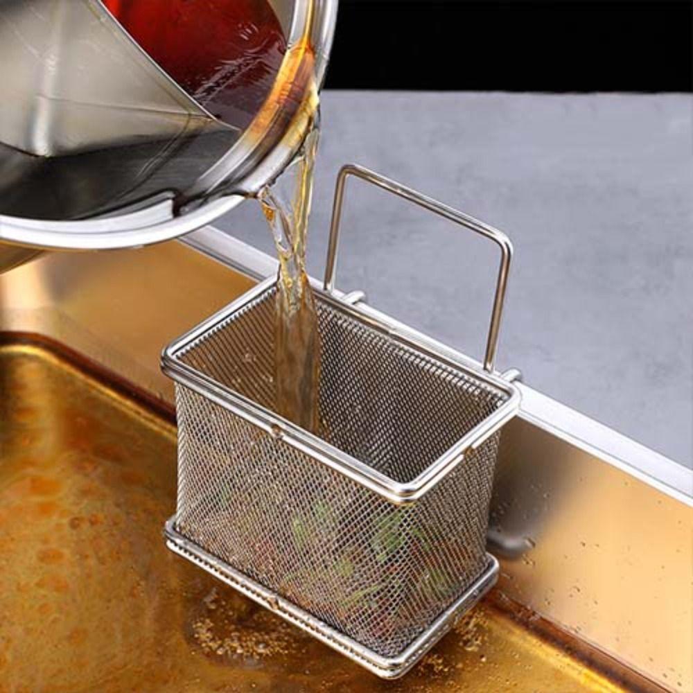 Магазин хот-пота Кухонные инструменты для приготовления пищи Корзина для жарки лапши Экран для вермишели Ложка для хот-пота Сетчатый фильтр