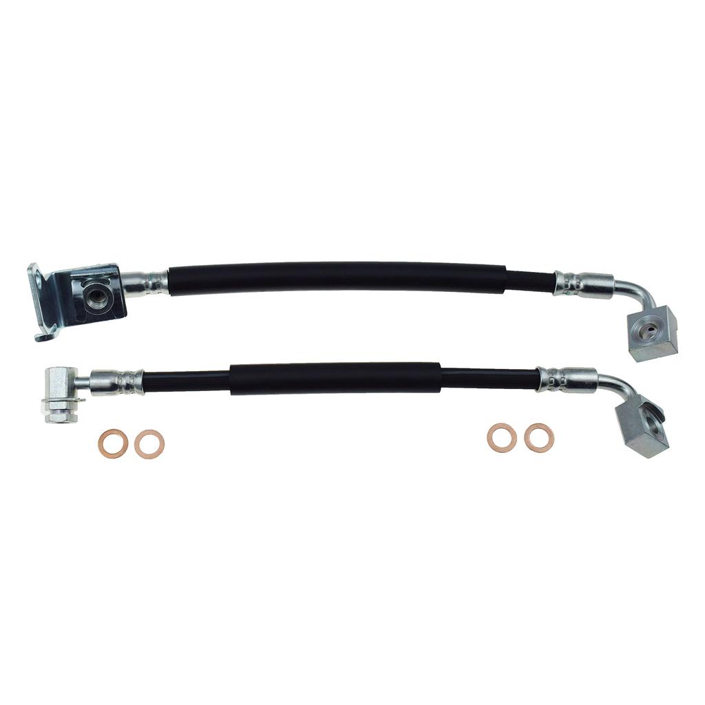 2Pcs Front LH & RH Brake Hydraulic Hose for Ford Explorer Ranger Mazda B3000 B4000 Mercury Mountaineer 8L5Z2078L 8L5Z2078R
