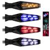 Universal 12V Amber LED Turn Signal Light Flowing Water Blinker for Motorcycles Motorcycle Lighting System Warning Light