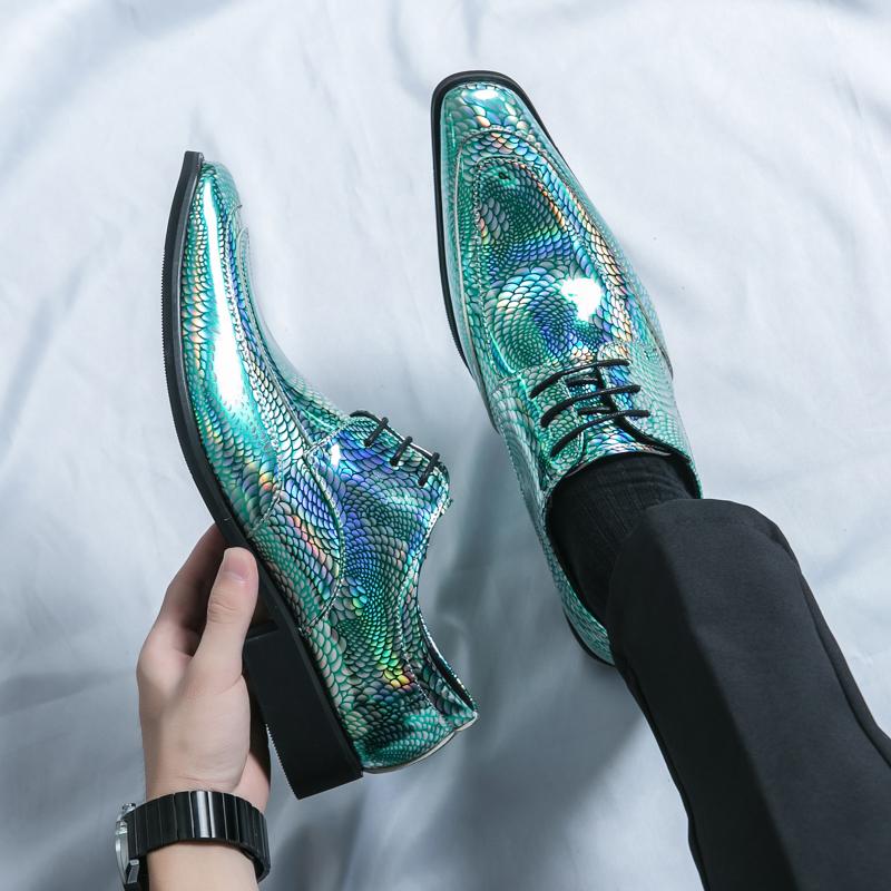 Мужские формальные туфли челси класса люкс от бренда высокого качества с острым носком для мужчин из блестящей кожи для вечеринки, свадьбы, платья Zapatos De Vestir