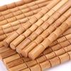 24cm Reusable Natural Bamboo Wood Chopsticks Dinnerware Healthy Handmade Chinese Food Hashi Sushi Bamboo Chopsticks Tableware
