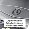 JRQEY1 70MM Car Logo Sticker Engine Cover Logo Decal  For Mercedes Benz A C E-Class W246 W203 W204 W205 W211 W212 W213 C63  W176