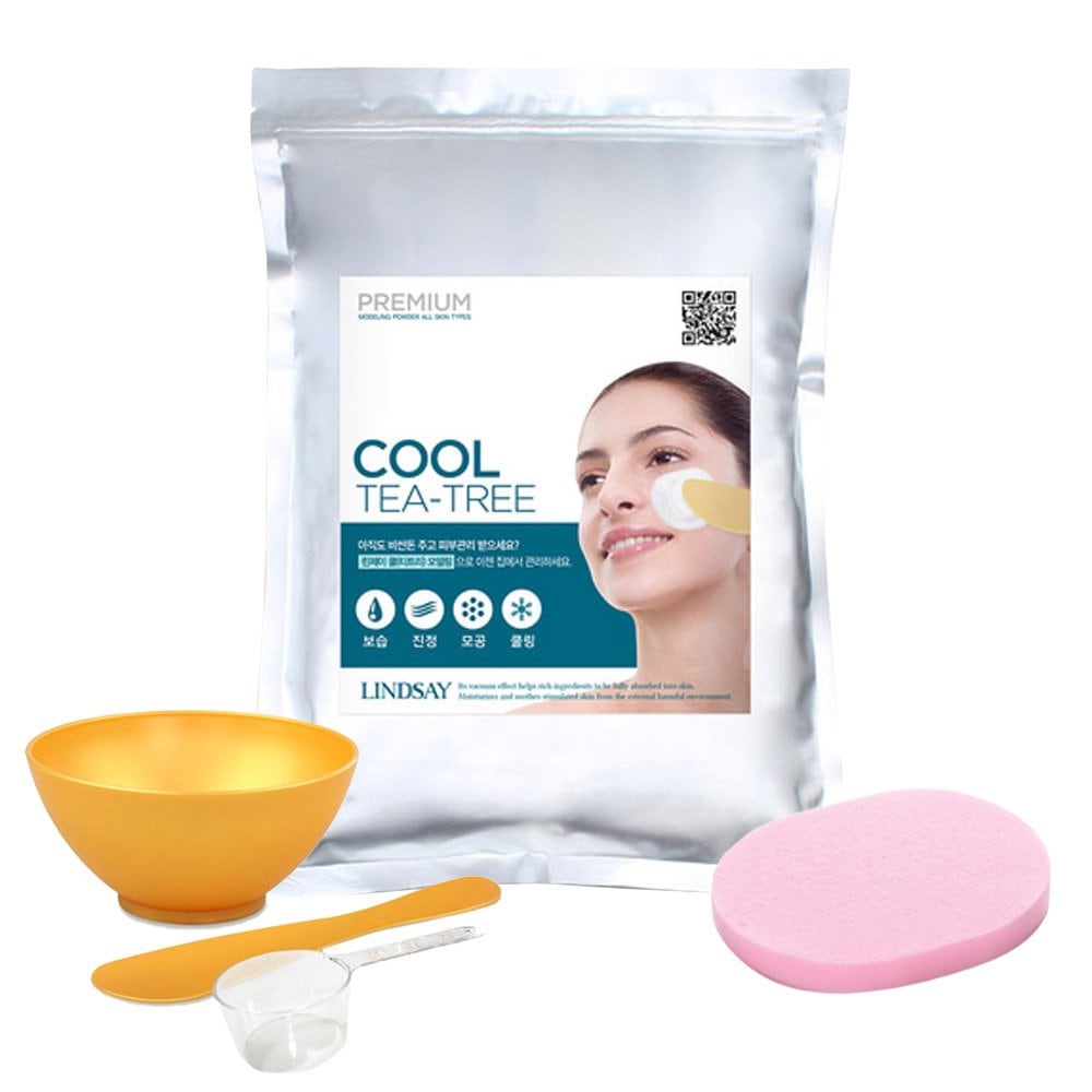 LINDSAY Premium Modeling Pack (Zip Bag Rubber Pack) 1kg + Pack Tool 3-Piece Set + Sponge