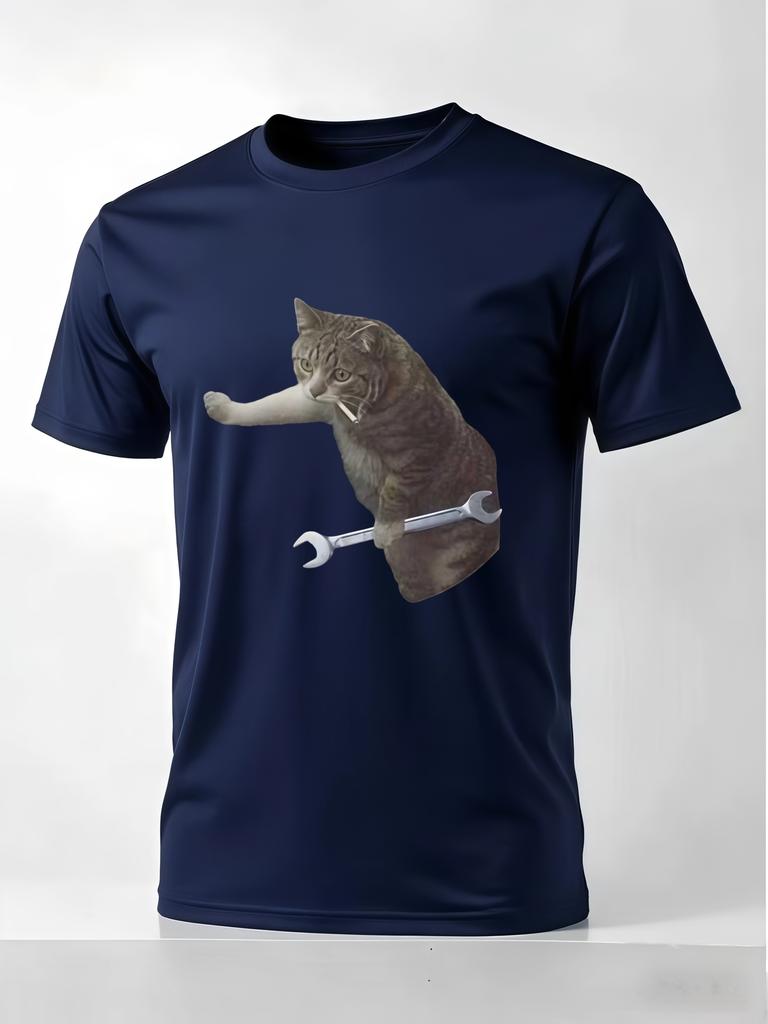 2026 Summer Cotton Moisture Absorbent Breathable Fabric Unisexs And Unisexs Tshirt Childrens And Adult Parentchild Clothing