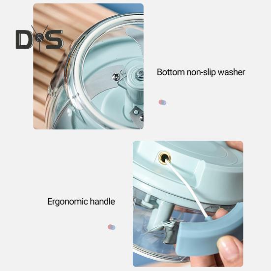 Ручная давилка для чеснока, съемная прозрачная, безопасная для пищевых продуктов, высокоэффективная мясорубка для чеснока, измельчитель с контейнером, кухонная резка для лука и овощей