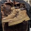 Мужские повседневные ретро высокие желтые рабочие ботильоны Timberland