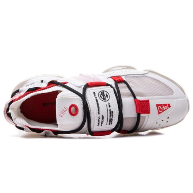 Anta Кроссовки 'White Black Red' из серии Coca Cola Running Женские 122025530-5