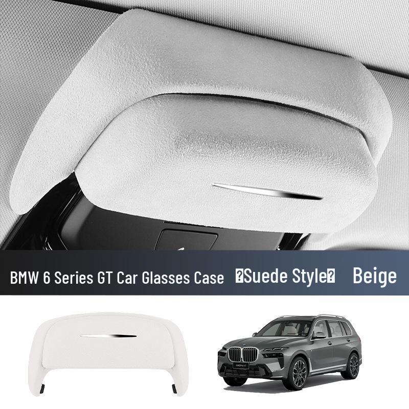 Зажим для очков из замши и футляр для хранения солнцезащитных очков, совместимые с BMW.