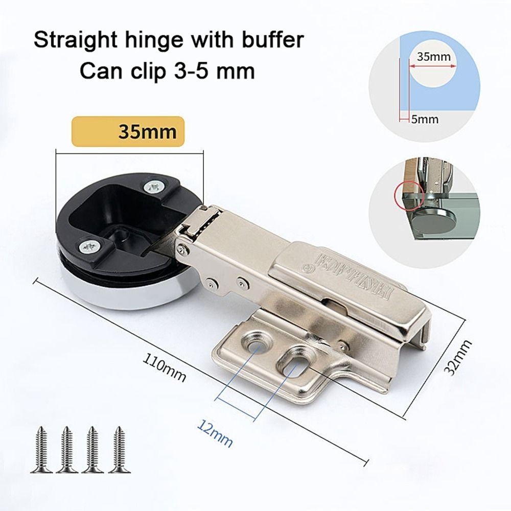 Холоднокатаная стальная стеклянная дверная петля с демпфирующим гидравлическим буфером для дверцы шкафа