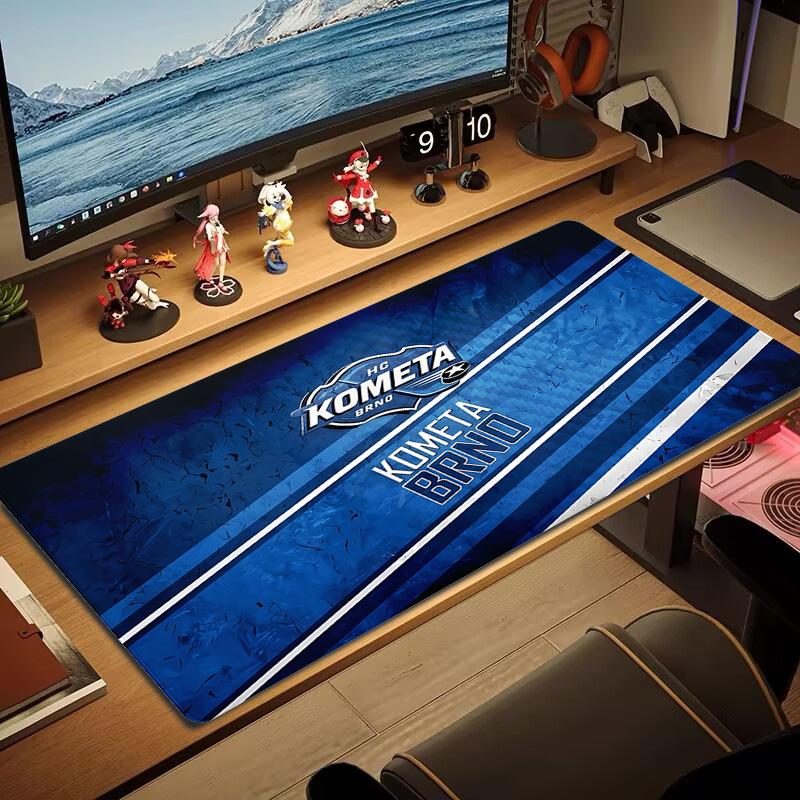 HC Kometa Brno Большой Коврик для Мыши Большой Игровой Коврик для Стола Нескользящий Ноутбук Планшетт Большой Коврик для Мыши XXL Коврик Мини ПК Игровой Коврик С заблокированным краем