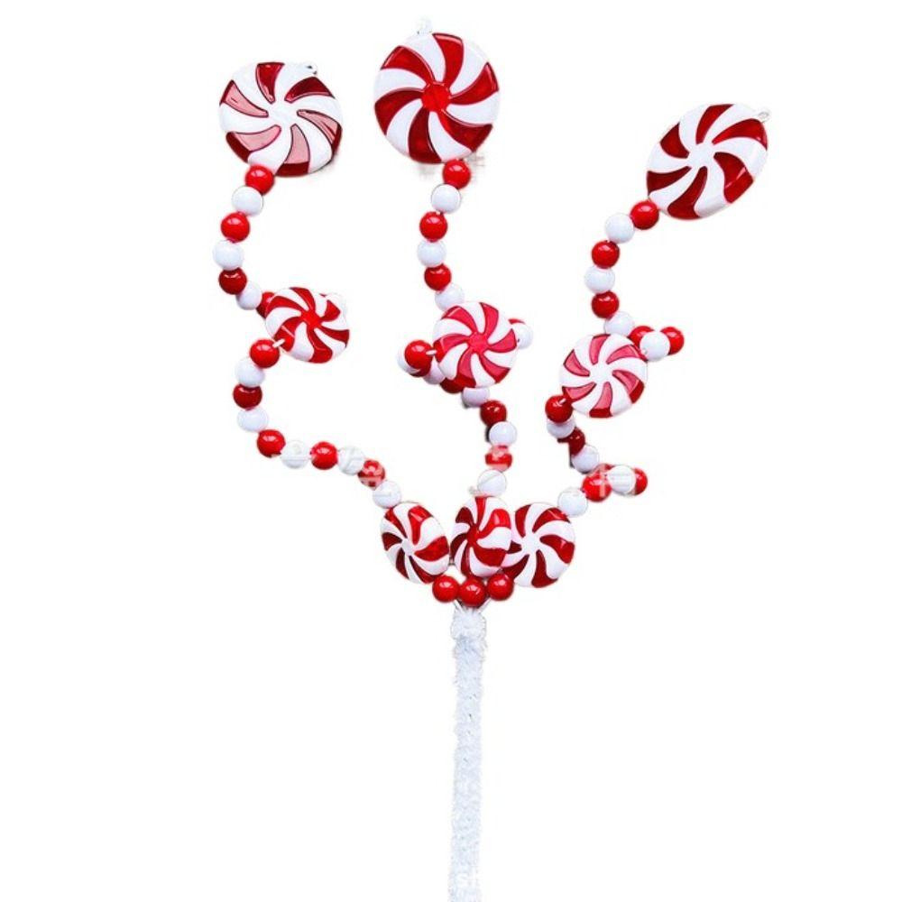 Wedding Bouquet Christmas Candy Cane Bifurcation Lollipop Christmas Tree Decor Home Decor
