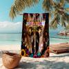 1PC Custom Name Ethereal Elephant Dreamscape Beach Towel Highly Absorbent And Sand-Resistant Towel for Swimming, Pool, Yoga, And Travel Lightweight