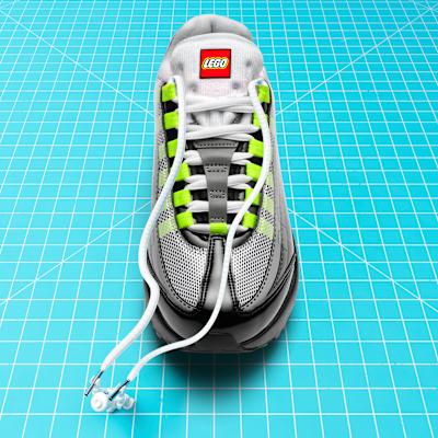 Nike Air Max 95 LEGO Неоновый (PS)