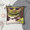 Подушка с принтом S-Shrek, забавная мемная наволочка, чехол для подушки, декоративная подушка, стиль Y2K, для дома, на молнии, разные размеры