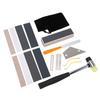 17Pcs Guitar Luthier Tool Set Kit Fret Installation Repair Tools Parts Accessories