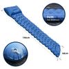 Outdoor Use Sleeping Pad Camping Inflatable Mattress with Pillows Travel Mat Folding Bed Ultralight Air Cushion Hiking Trekking
