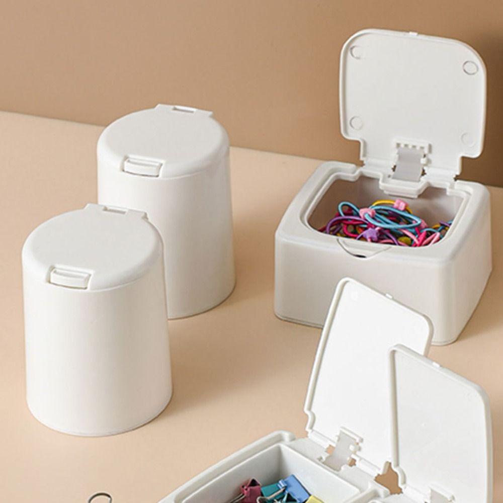 Storage Cotton Swab Holder Cosmetic Cotton Storage Box Toothpick Dispenser Desktop Organizer