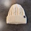Mens Knit Hat With Solid Color Design Accents Thick Warm Beanie For Winter Sports And Outdoor