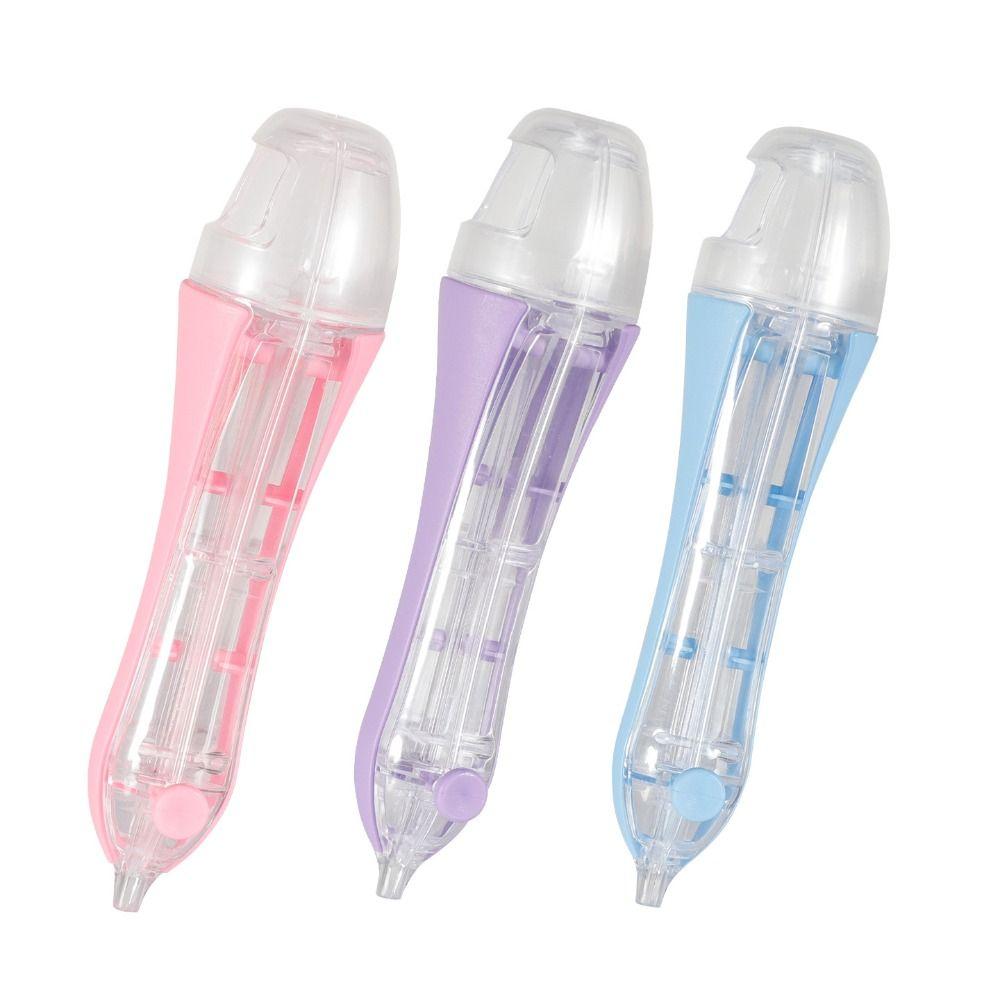 Automatic Bead Placement Pen Efficient Perler Bead Dispenser Press-Type Bead Pen Puzzle Making