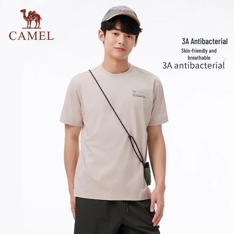 Camel Уличная быстросохнущая охлаждающая футболка с коротким рукавом