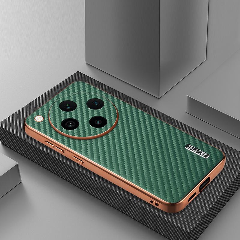 Для OPPO Find X8 Pro Чехол Роскошный PU Покрытие Карбоновый Защитный Чехол Для OPPO Find X8 X6 Pro X7 Ultra Phone Shell