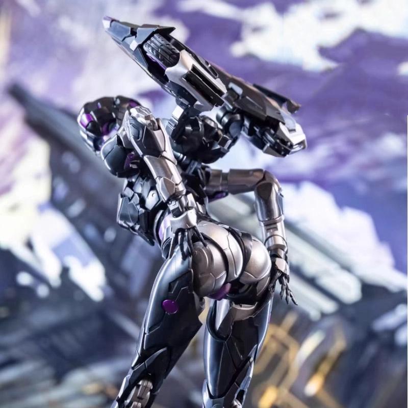 Meili Infinity M66337 Арси Вдохновлено Riobot 17см АБС Трансформация Сборная Модель Робот Фигурки Роботы Игрушки Коллекционные