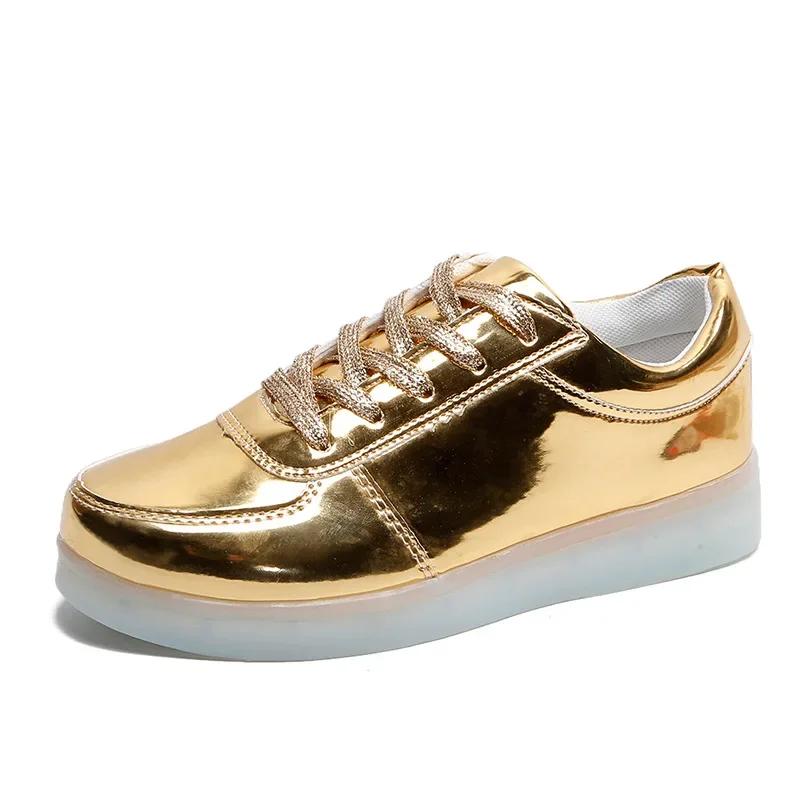 Maogu 2026 Взрослые Унисекс Женские Мужские Детские Светящиеся Кроссовки Светящиеся Зарядка от USB Мальчики LED Цветные Светящиеся Обувь Обувь для Девочек