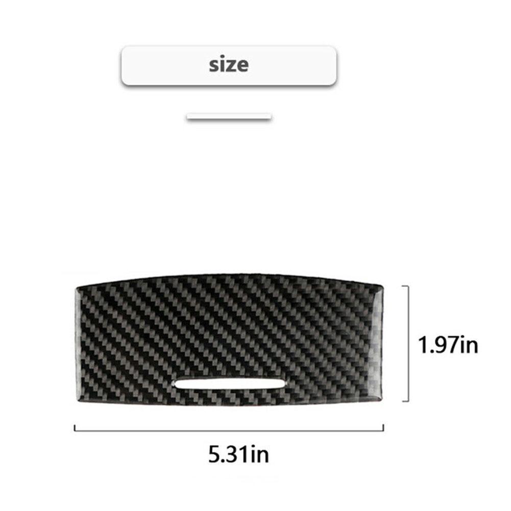 High Quality Replacement Useful Brand New Cover Trim Part Accessories Carbon Fiber Cover Trim For Infiniti Q50 Q60 2014-19