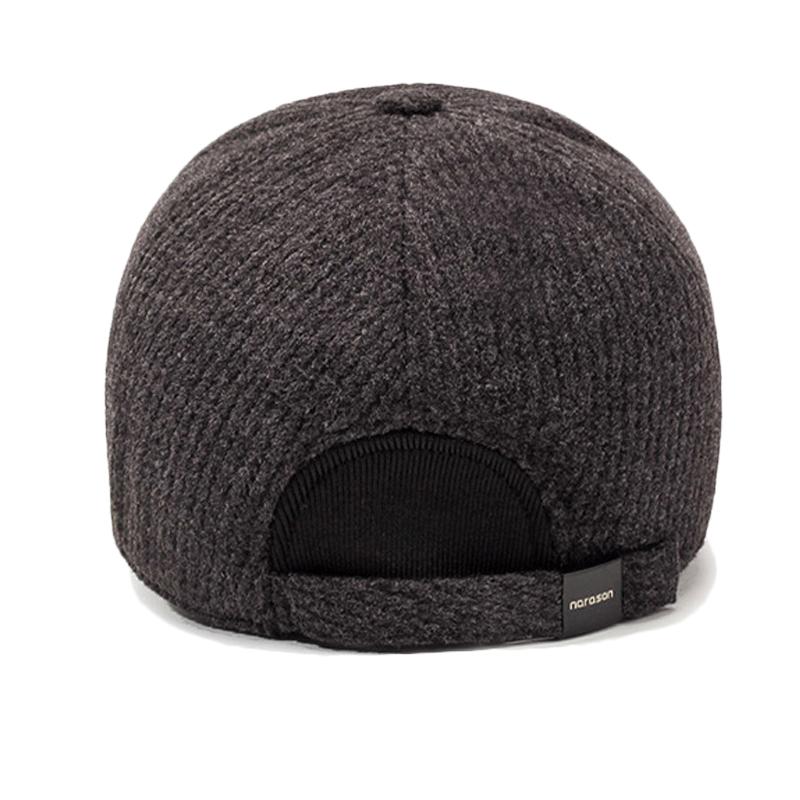 Осенне-зимняя теплая кепка для мужчин среднего возраста, уличное утепленное защитное ухо, бейсбольная кепка, плотная бархатная кепка