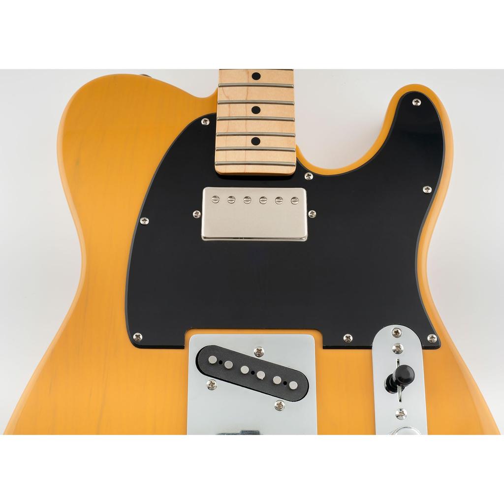 Musiclily TL Хамбакерный ПУ Телекастер Пикгард для Fender USA/Mexico Standard Tele Электрогитары, 1-компонентный Черный