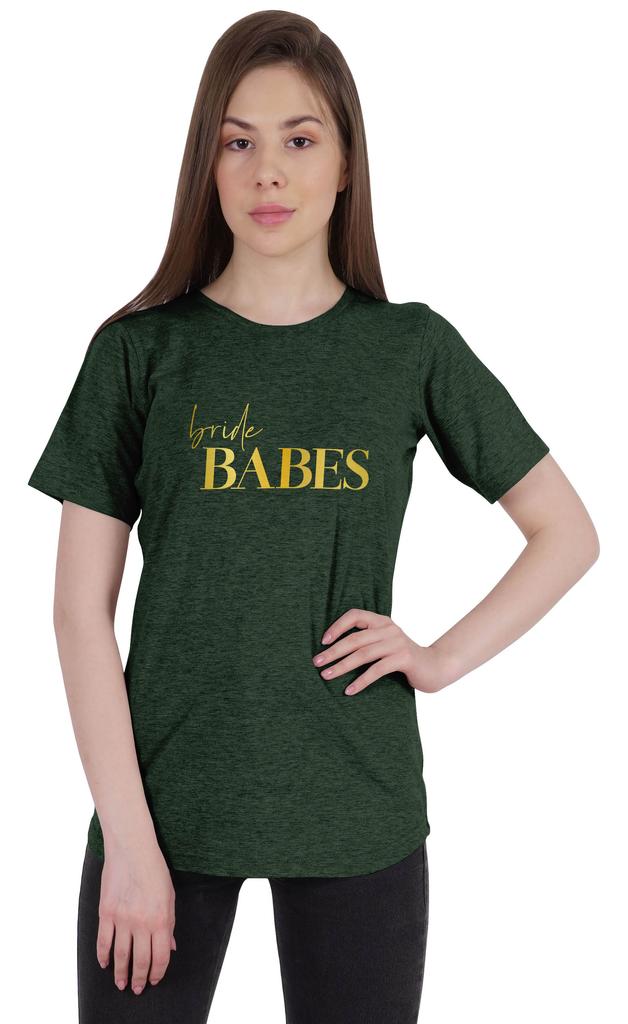 Inkdotpot Футболка Bride Babes Футболки для девичника невесты Свадебные