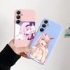 Чехол для телефона для пары девушек iPhone Samsung A55 S24 FE S25 M35 A16 Xiaomi Redmi Note 13 Pro 14C Huawei Honor Realme противоударный матовый чехол с защитой от царапин