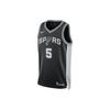 NBA Dejounte Murray Spurs #5 Limited Edition Swingman Jersey Men Basketball Vest Black DN2022-010