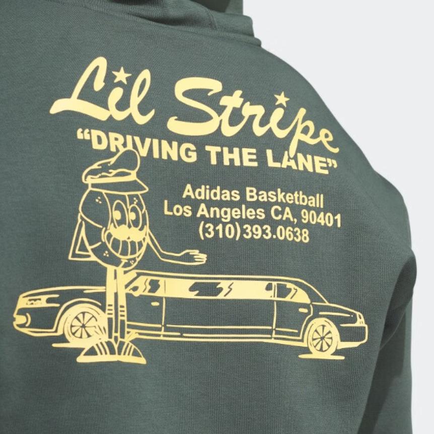 Adidas Толстовка с капюшоном и надписью «Basketball Sports» с длинным рукавом, мужская толстовка Ivy-Green IN6386